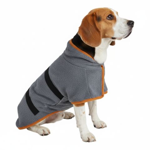 Peignoir Chien / Charlie variante gris