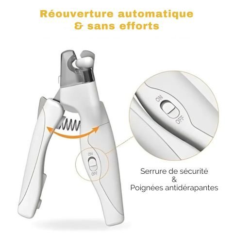 Coupe Ongle Chien / Zoé ergonomique