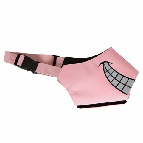 Muselière Chien / Loulou - variante rose