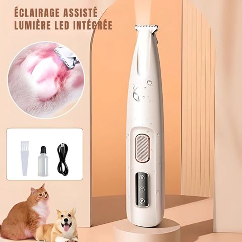 Tondeuse Chien / Tigars lumière LED