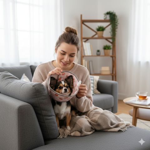 Collerette Chien / Pacane - Mon Chien Charlie