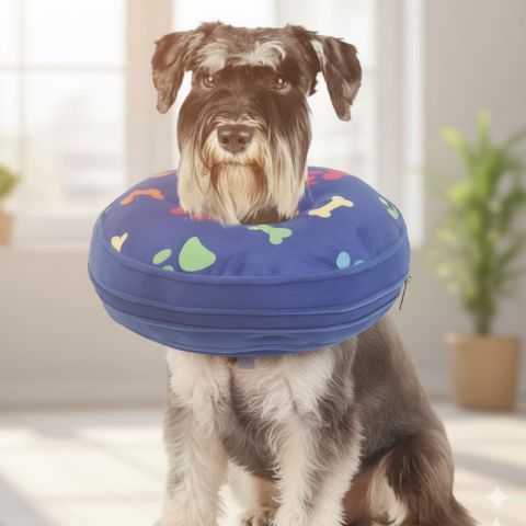 Collerette Chien / Poppy guerison plaie