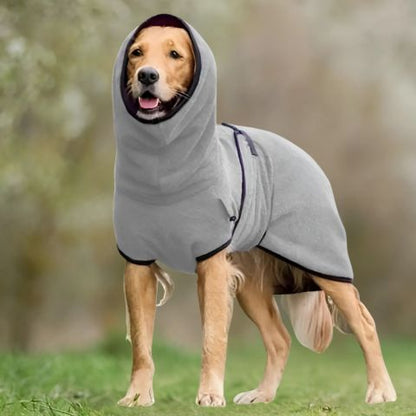 Manteau Chien - Zoé variante gris