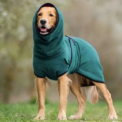 Manteau Chien - Zoé variante turquoise