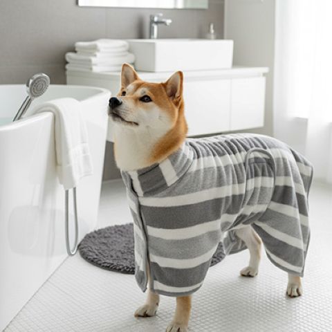 Peignoir Chien / Médor - Mon Chien Charlie