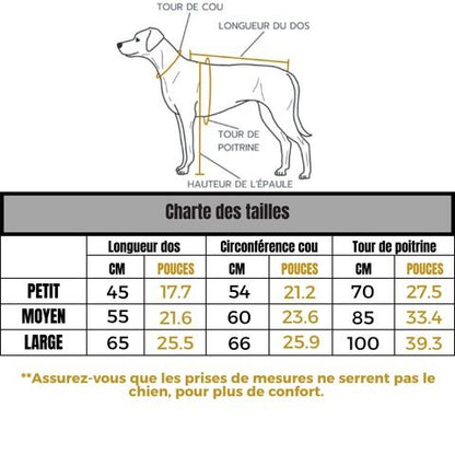 Peignoir Chien / Médor - Mon Chien Charlie