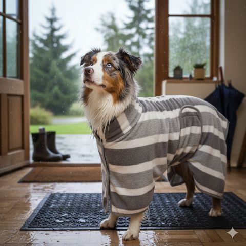 Peignoir Chien / Médor - Mon Chien Charlie